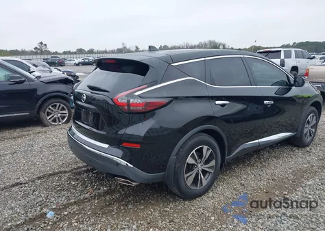 2020 Nissan Murano S Fwd из США, поврежденный, VIN 5N1AZ2AJ7LN124671